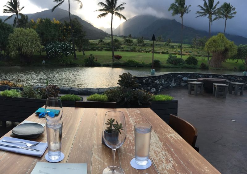 Maui Tropical Plantation - Mill House restaurant: view to Waikapu Valley