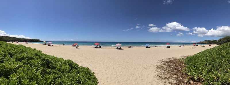 Hapuna beach, Big Island, Hawaii