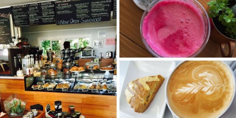 Sip Me, Makawao, Maui - inside the cafe, coffee, smoothie