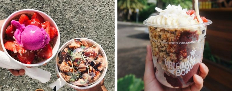 Vegan Oahu Food Chices: Acai Bowls