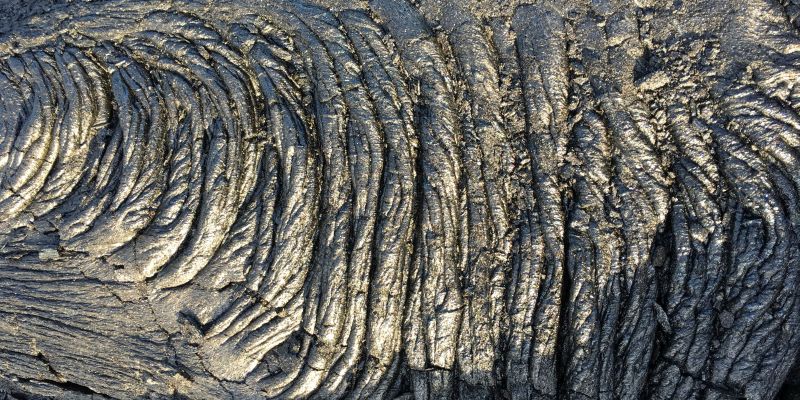 Things to do on the Big Island: Pahoehoe lava flow near Kalapana