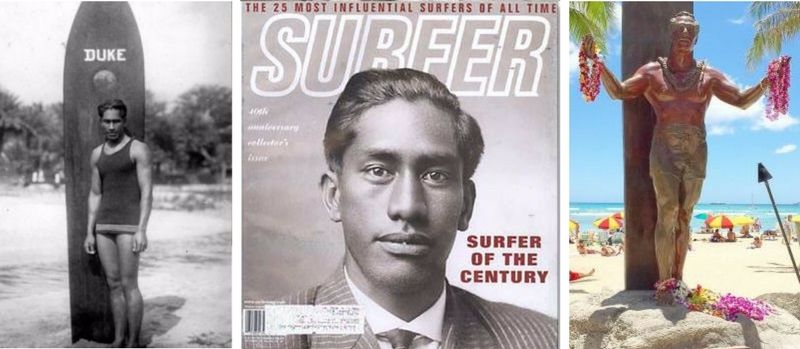 Duke Kahanamoku - a Hawaiian, a surfing legend, an Olympian