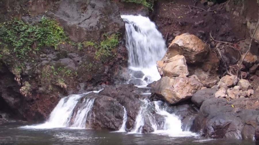 Kolekole waterfall and gulch, one of the filming locations of Predators (2010)