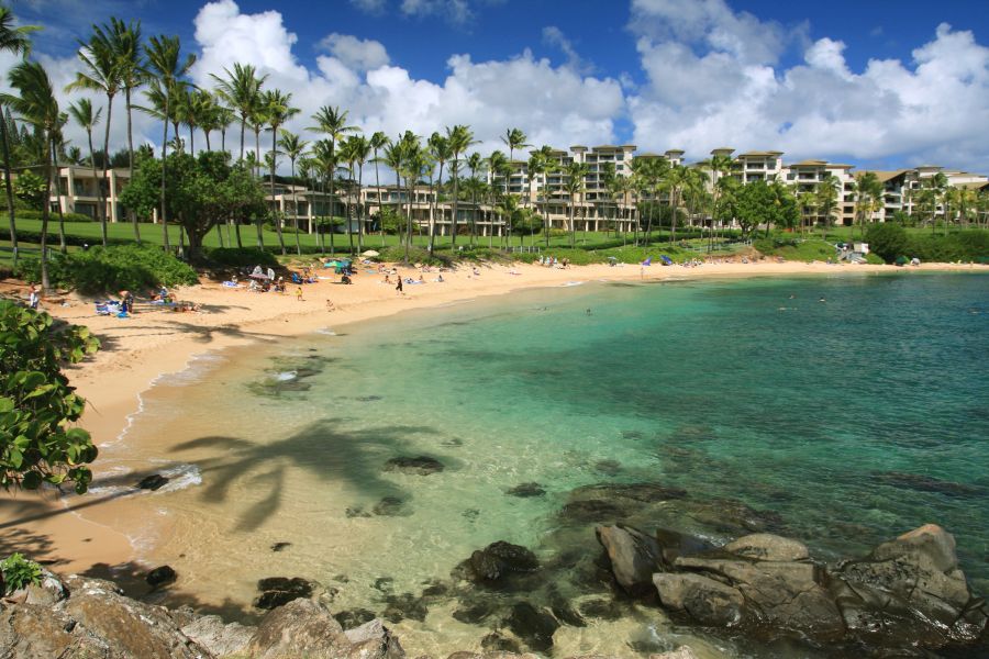 Maui wedding beaches guide: Kapalua Beach, West Maui