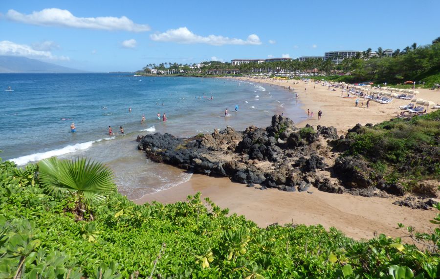 Maui wedding beaches guide: Wailea Beach, South Maui