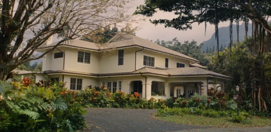 The Descendants Filming Locations: the King residence in the hills of Nu’uanu Punchbowl near Waikiki