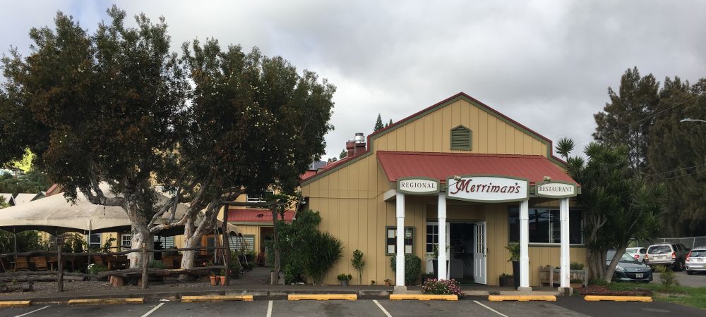 Merriman's Waimea Restaurant on the Big Island, Hawaii
