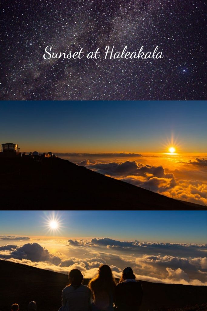 Sunset at Haleakala, Maui sunset, Hawaii sunset