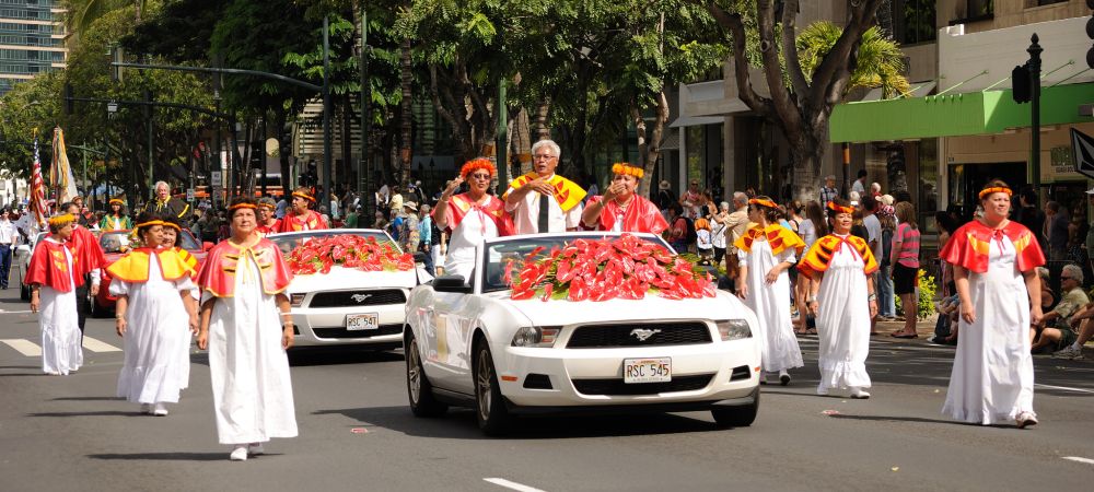 Prince Kuhio Day Parade in Honolulu