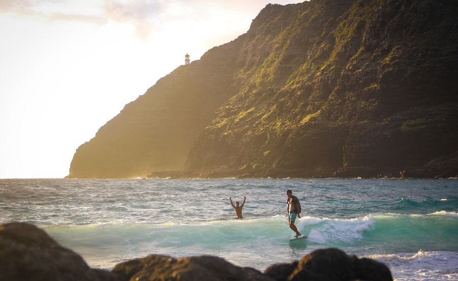 Makapuu is a breathtaking beach and a fairly consistent spot for East Side waves on Oahu.