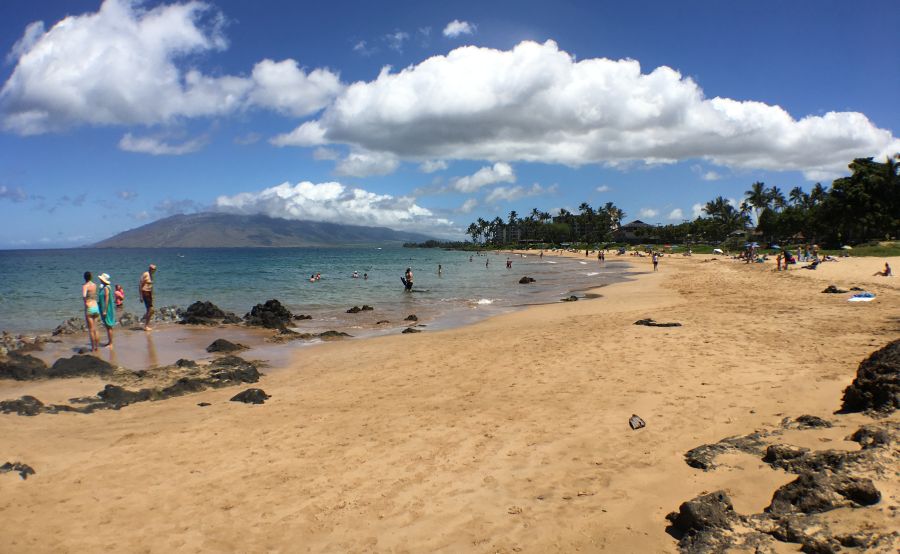 Another sunny day in Kihei on Kamaole Beach 2.