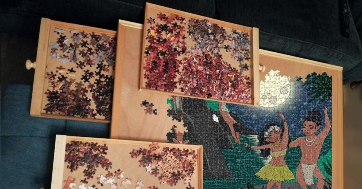 How To Make a Puzzle Board - HomeyHawaii