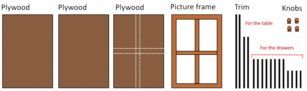 DIY Puzzle Table with easy step-by-step Build Plans - Designed Decor