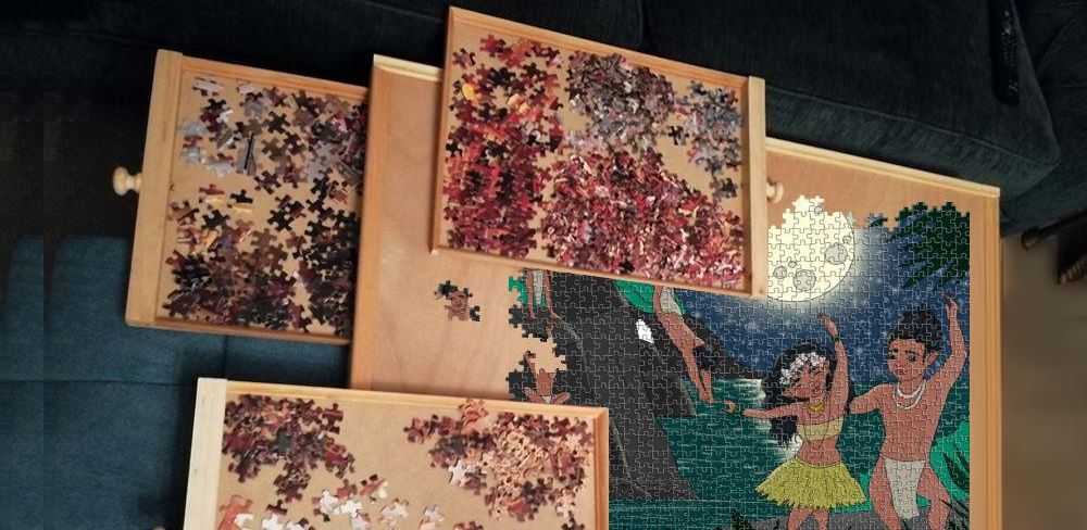 Buy the Best Puzzle Board with Drawers - Puzzle Ready