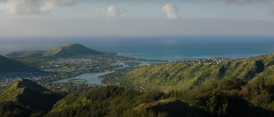 Honolulu - A sweeping view of Diamond Head, courtesy of TC’s ‘Island Hoppers’