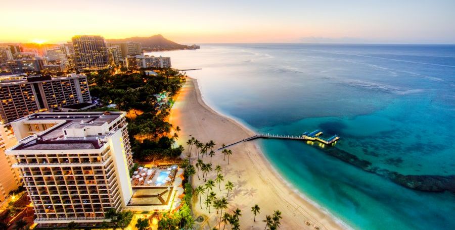 Magnum P.I. Filming Locations (2018) - Waikiki Beach, Honolulu