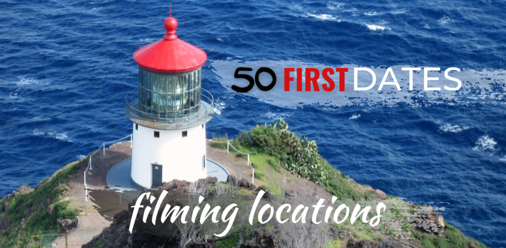 Header image for the article "50 First Dates Filming Locations" - features Makapuu Lighthouse.