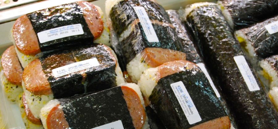 Invented by a Japanese-American woman living in Hawaii, spam mususbi is unique to Hawaii.