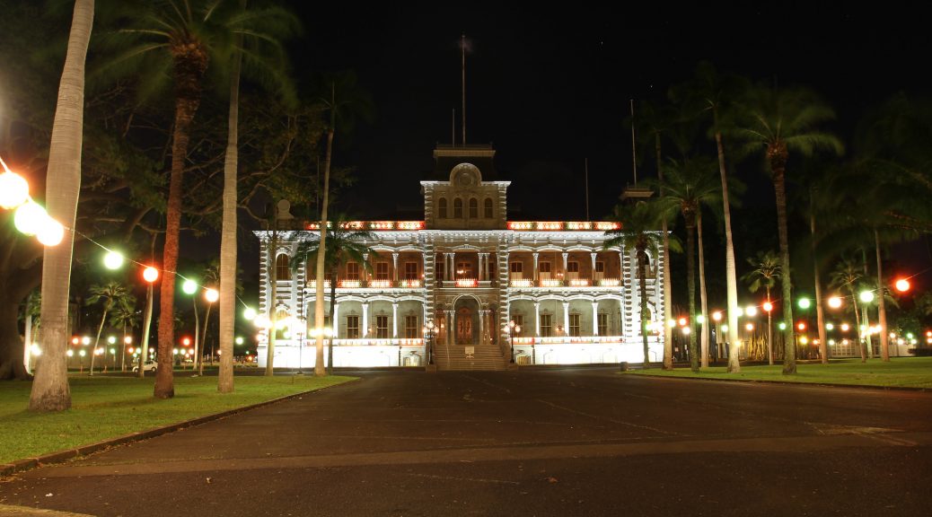 The Iolani Palace was the residence of the Hawaiian monarchy from 1879 to 1893, and it is the only royal palace on American soil.