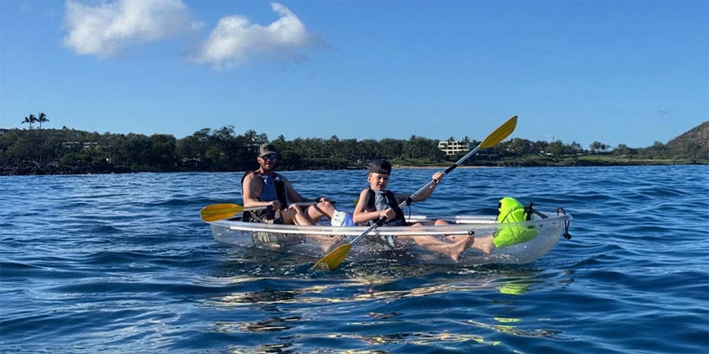 Kaanapali Coast Glass Bottom Kayak Experience
