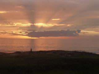 Beautiful daily sunsets viewable from Kamaole II Beach