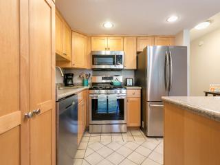 Brand new stainless appliances, cooking gear and gadgets.