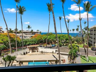 Kihei Akahi D-211: Aloha-inducing palm trees, hibisci, plumerias... and ocean view from your lanai